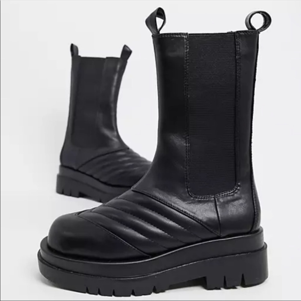 RAID chunky combat boots